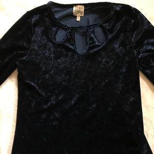 Cool velour Top